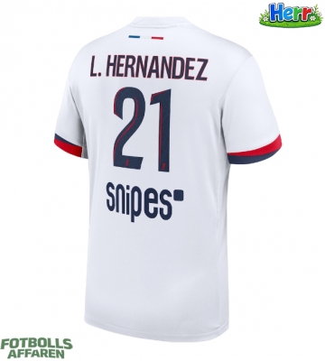 Paris Saint-Germain Lucas Hernandez #21 Bortatröja 2025-26 Kortärmad